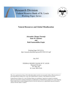 Natural Resources and Global Misallocation