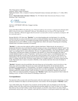 Bartleby Article #2