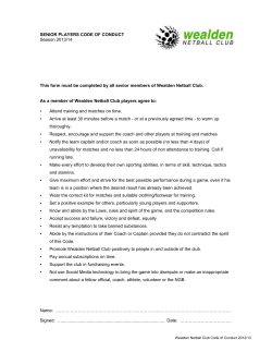players code of conduct