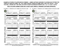 example of new 5 player match format - home