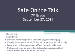 Internet Safety: What`s Cyberbullying?