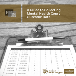 Outcome Data.indd - CSG Justice Center