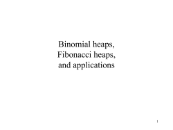 Binomial heaps
