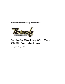 Guide for Working With Your VIAHA Commissioner