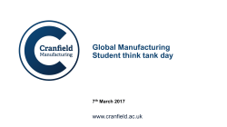 Student think tank: debate #mfgthinktank