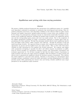 Equilibrium asset pricing with time-varying pessimism