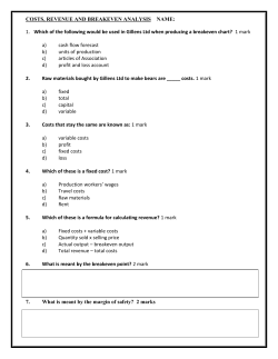 TASK - Caldew