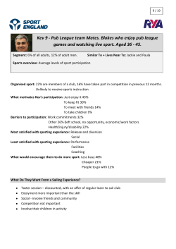 Kev 9 - Pub League team Mates. Blokes who enjoy pub league