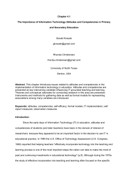 Section 4 - Department of Learning Technologies