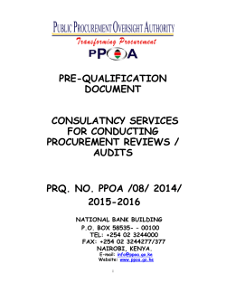 prequalification document1