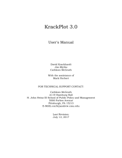 Krackplot manual