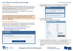 How to Register for eduPass and Access KIM
