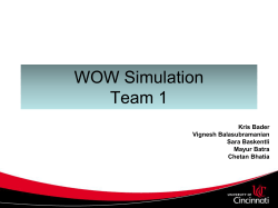 Strategic Marketing Management: THE BIG PICTURE