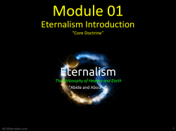 MODULE_01 - (Introduction) Overview