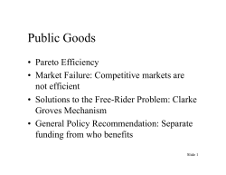 Public Goods