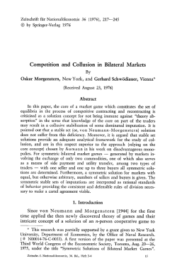 Competition and collusion in bilateral markets