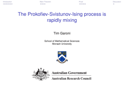 The Prokofiev-Svistunov-Ising process is rapidly mixing