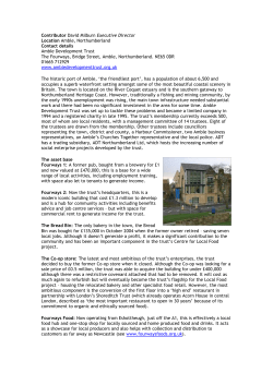 Contributor David Milburn Executive Director