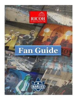 Ricoh Coliseum Fan Guide