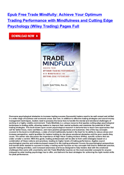 Achieve Your Optimum Trading Performance with