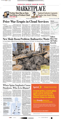 Price War Erupts in Cloud Services