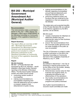 2009DCM048 - City of Edmonton