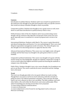 Political Science