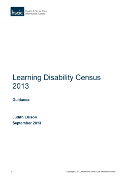 LD Census Guidance Notes