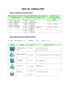 math 10c formula sheet - Structured Independent Learning