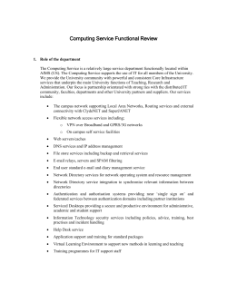 Administrative Review Programme