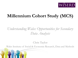 Geographies of Participation in Higher Education in Wales