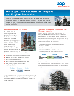 UOP Olefin Production Solutions