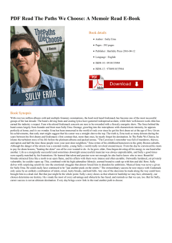 PDF Read The Paths We Choose: A Memoir Read E