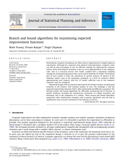 Branch and bound algorithms for maximizing expected improvement