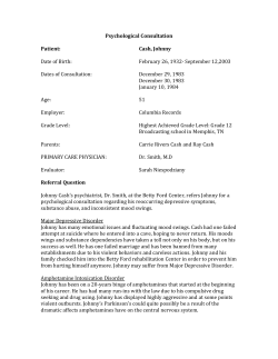 Johnny Cash Psyc. Final