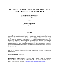 stock prices - Brunel University Research Archive