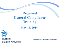 Compliance - Banner Network Colorado