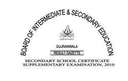 DOC - BISE Gujranwala