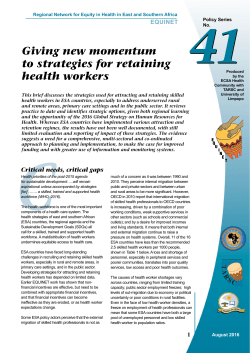 Giving new momentum to strategies for retaining