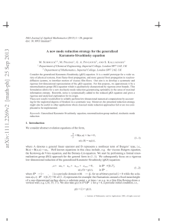 IMA Journal of Applied Mathematics (2013) 1&minus;28, preprint doi