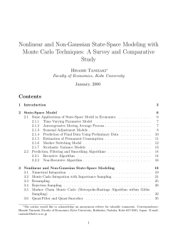 Nonlinear and Non-Gaussian State