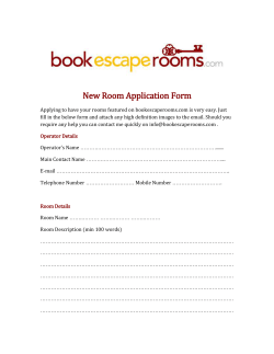 Room Operator? - BookEscapeRooms.com