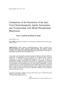 Comparison of the interaction of the anti