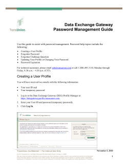 DEG Password Management Guide