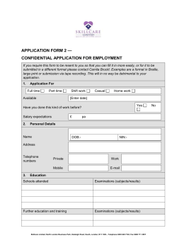 Click here for an application form