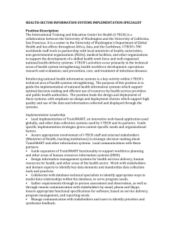 InfoSysSpec_Announcement - I-Tech