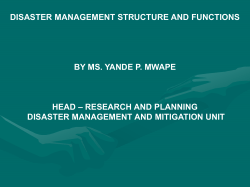 Presentation of DMMU Structure and Functions