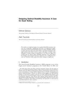 Designing Optimal Disability Insurance: A Case for Asset Testing