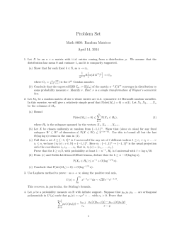 Homework problems - Math-UMN