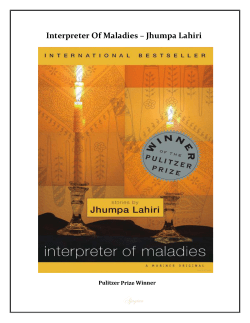 Interpreter of Maladies